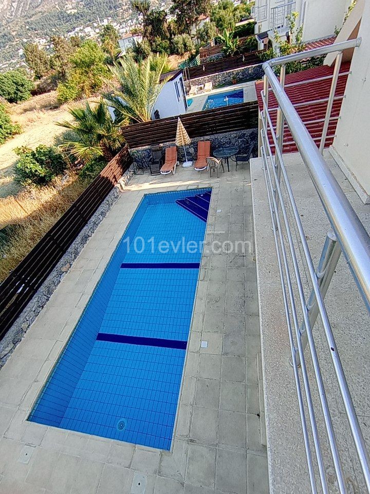 FULL FURNISHED RENTAL VILLA WITH PRIVATE POOL IN KYRENIA KARSIYAKA! ** 