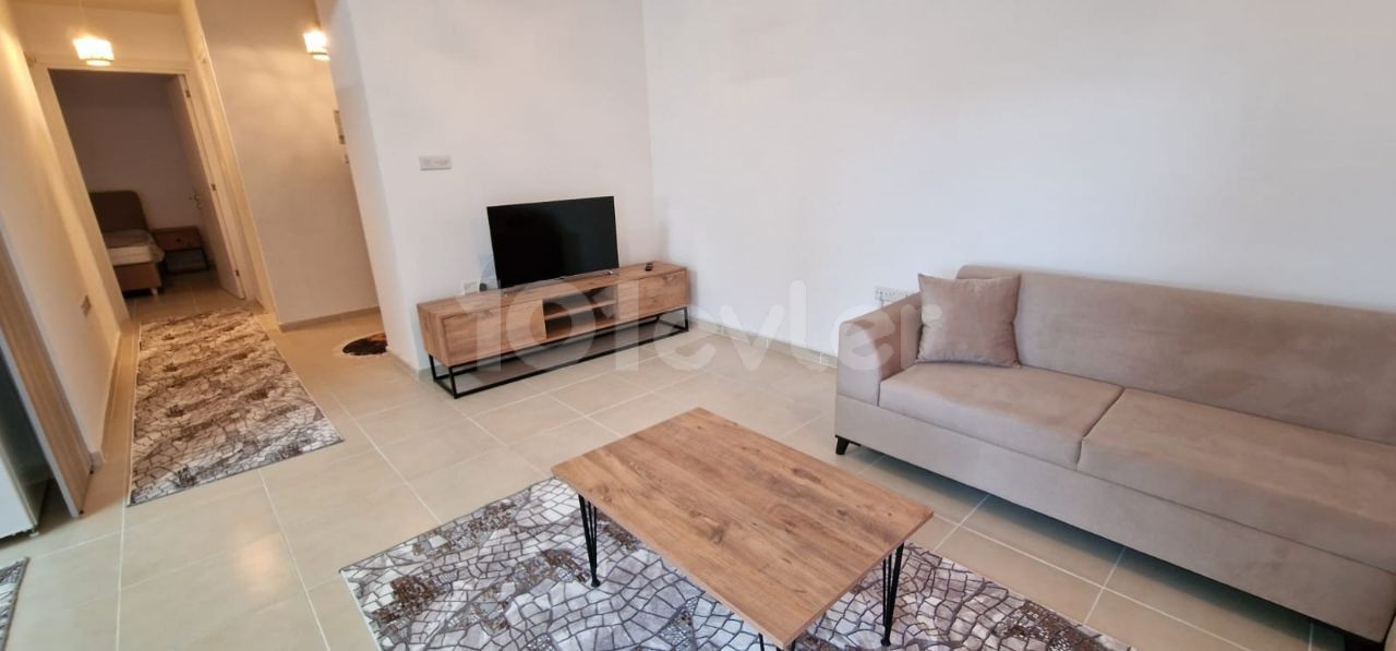 NEW FULLY FURNISHED 2+1 LUXURIOUS FLAT IN THE CENTER OF KYRENIA IN A NEW BUILDING