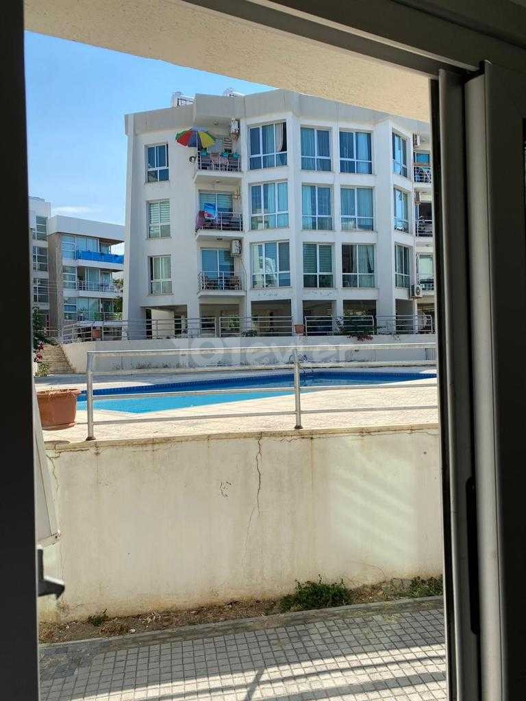 2+1 Furnished Flat in the Center of Kyrenia in a Complex with Pool