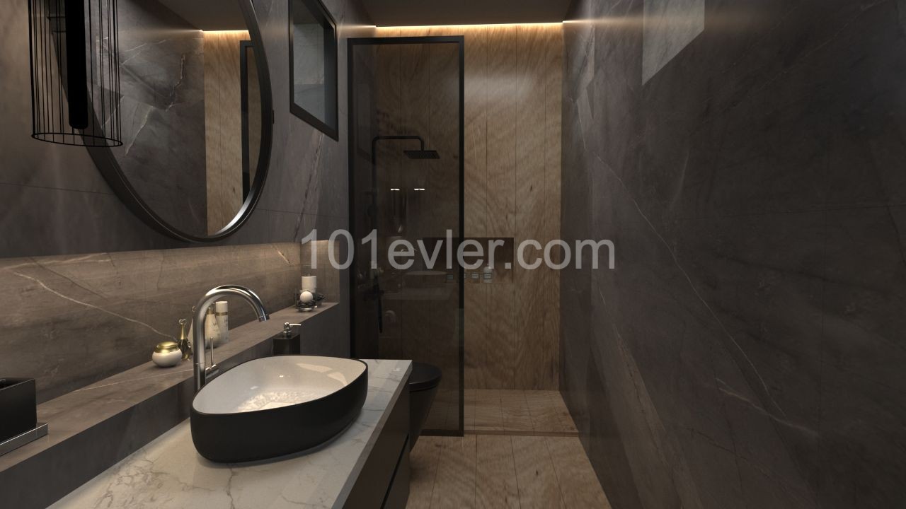 Luxus 3+1 Villen mit Pool mit modernem Design in Nikosia Yenikent ** 