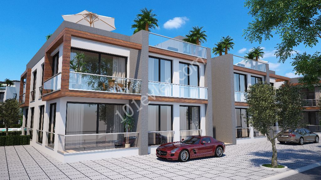 Luxury 2 + 1 apartment in Kyrenia