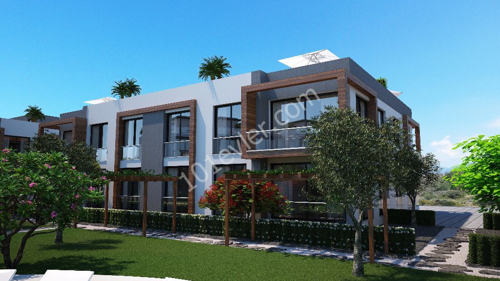 Luxury 2 + 1 apartment in Kyrenia