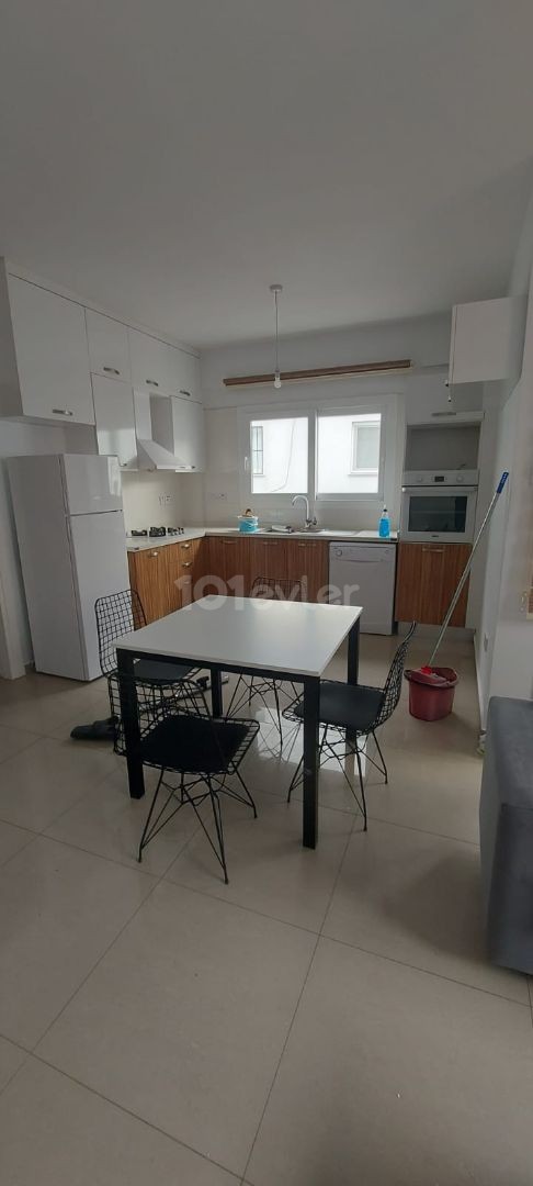 1 + 1 1 + 1 apartment with a tenant guaranteed location in the center of small kaymaklı is waiting for its new owner as furnished and tenant.  Whether as an investment or by staying yourself, you can be the owner of this apartment at an affordable price by making economy from time and fuel expense. 