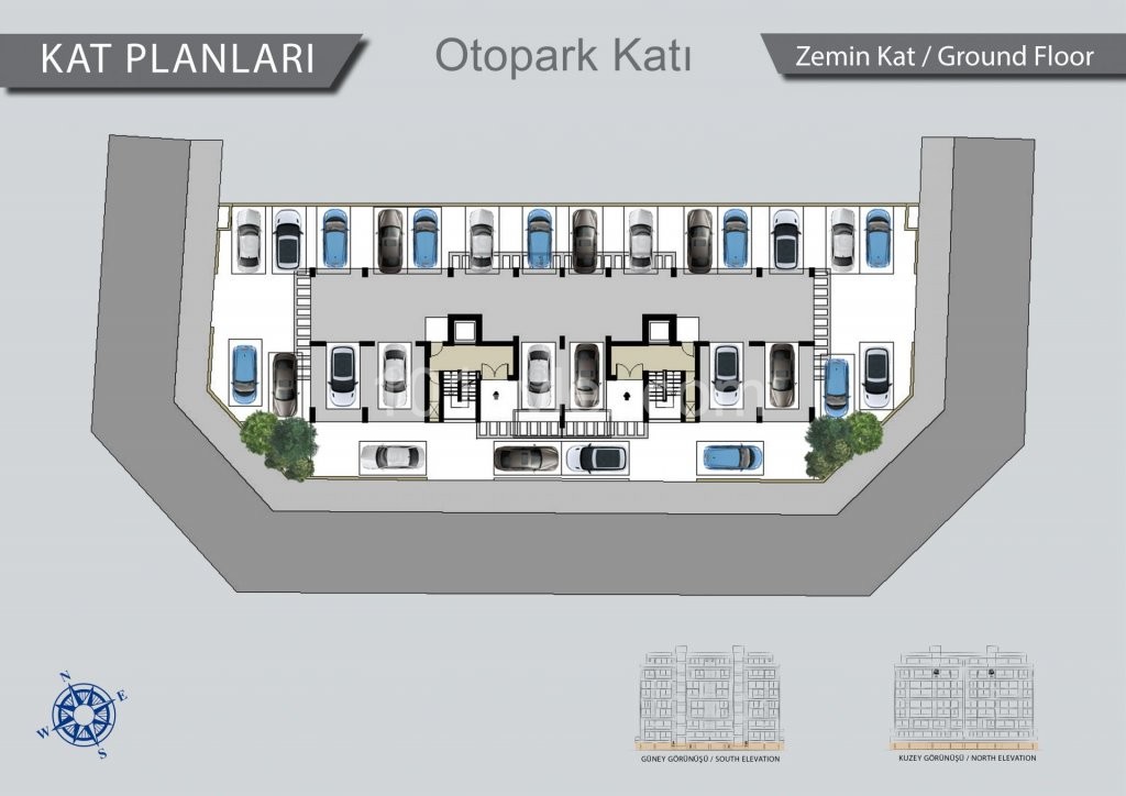 1 bedroom flat for sale in kyrenia city center 