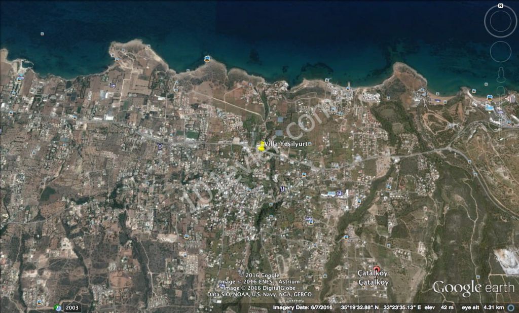 Charming 4 Bedroom Detached Villa For Sale Location Catalkoy Girne.