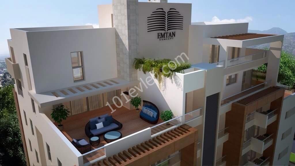 Remarkable 3 Bedroom Duplex Penthouse For Sale Location Near Wednesday Market in Kyrenia