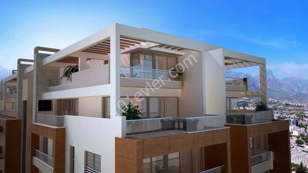 Remarkable 3 Bedroom Duplex Penthouse For Sale Location Near Wednesday Market in Kyrenia