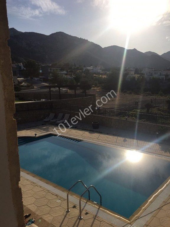 Remarkable 4 En-suite Bedroom Villa With Beautifull Sea and Mountain views Private Swimming pool and garden Location Catalkoy Girne.(For Rent)