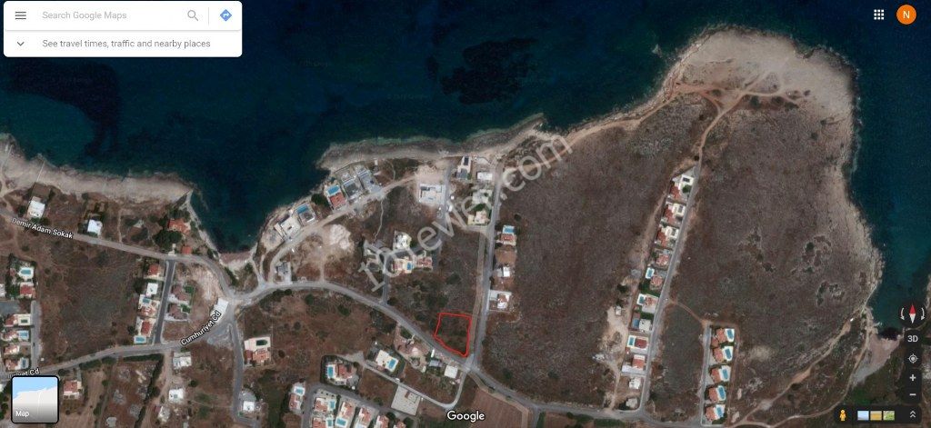 716m2 Corner Plot for Sale Location Near By Sea Karsiyaka Kyrenia (Urgent Sale Price Reduced ) ** 