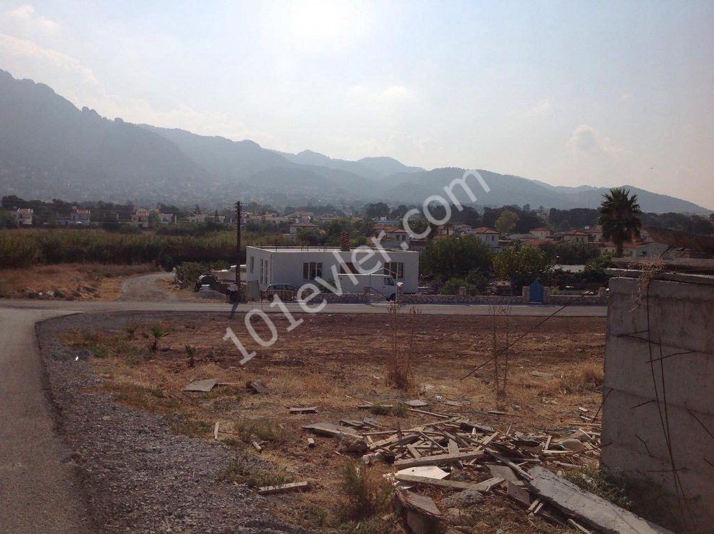 716m2 Corner Plot For Sale Location Near By Sea Karsiyaka Girne (Urgent Sale Price Reduced )