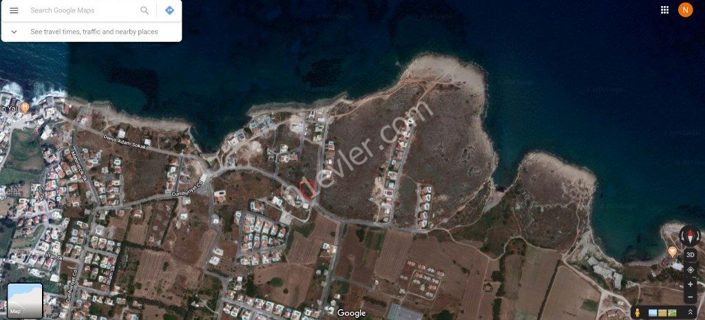 716m2 Corner Plot For Sale Location Near By Sea Karsiyaka Girne (Urgent Sale Price Reduced )