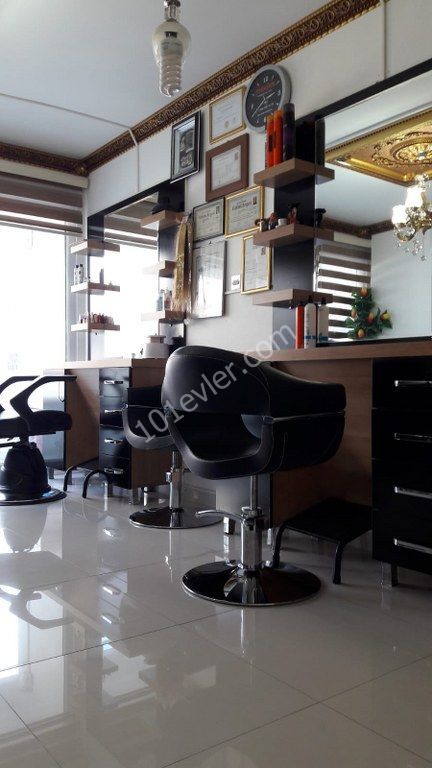 Hair and Beauty Salon For Sale Location Just Opposite Barış Park Sulu Çember Girne