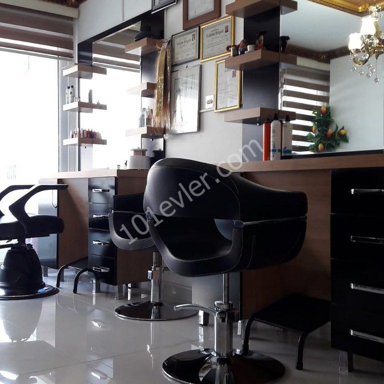 Hair and Beauty Salon For Sale Location Just Opposite Barış Park Sulu Çember Girne