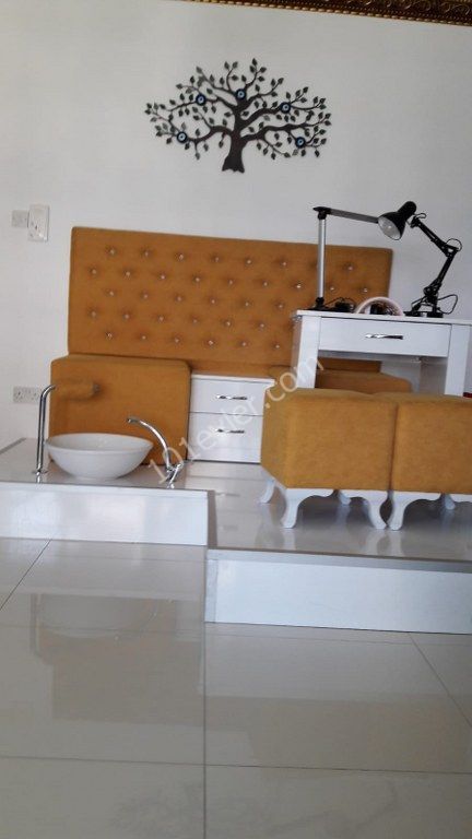 Hair and Beauty Salon For Sale Location Just Opposite Barış Park Sulu Çember Girne