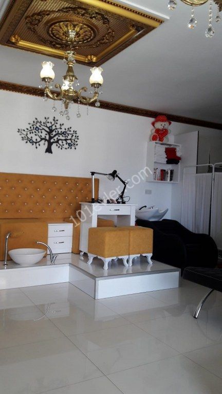 Hair and Beauty Salon For Sale Location Just Opposite Barış Park Sulu Çember Girne