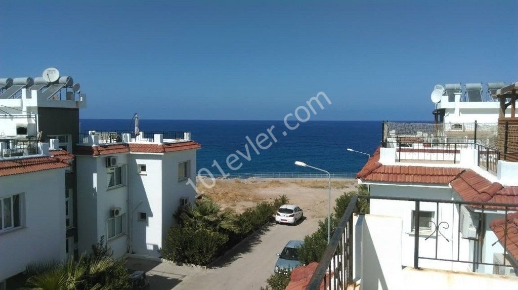 Sea Front 3 Bedroom Apartment For Sale Location Lapta Coastal Walkway (Lapta Yuruyus Yolu) Girne (Communal Swimming Pool)