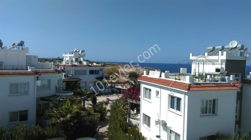 Sea Front 3 Bedroom Apartment For Sale Location Lapta Coastal Walkway (Lapta Yuruyus Yolu) Girne (Communal Swimming Pool)