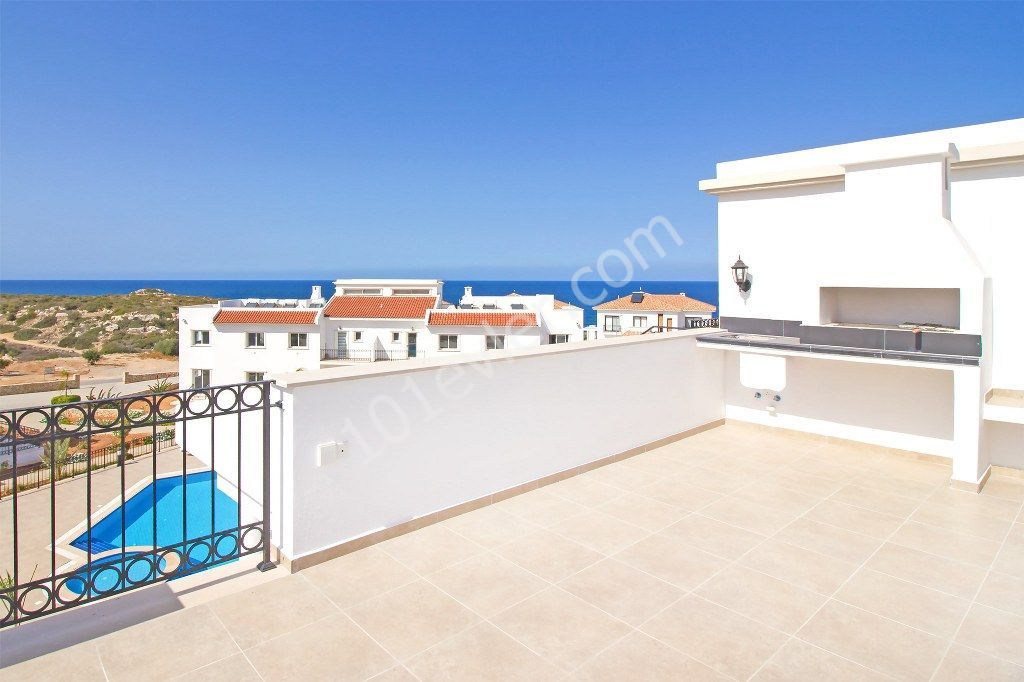 Nice 3 Bedroom Penthouse For Sale Location Esentepe Girne North Cyprus (Sea Magic Park) with breathtaking/panoramic views