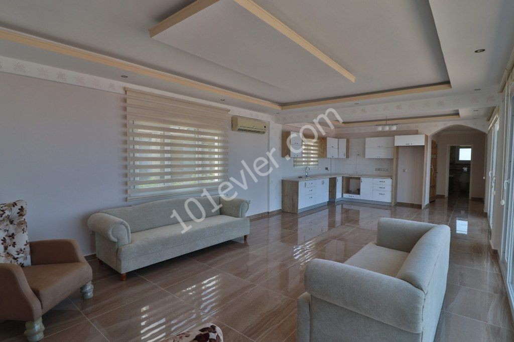 Beachfront 3 Bedroom Villa For Sale Location Tuay Villa Karaağaç Kyrenia (an open and bright space)