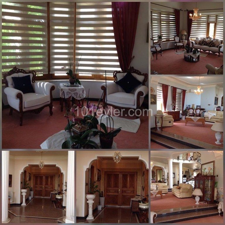 5 Bedroom and 2 Livingroom Villa For Sale With Big Piece Of Land Location on the main high way road Edremit Alsancak Girne