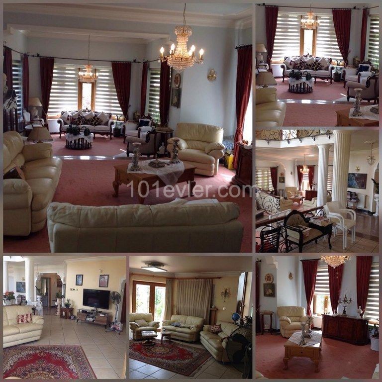 5 Bedroom and 2 Livingroom Villa For Sale With Big Piece Of Land Location on the main high way road Edremit Alsancak Girne