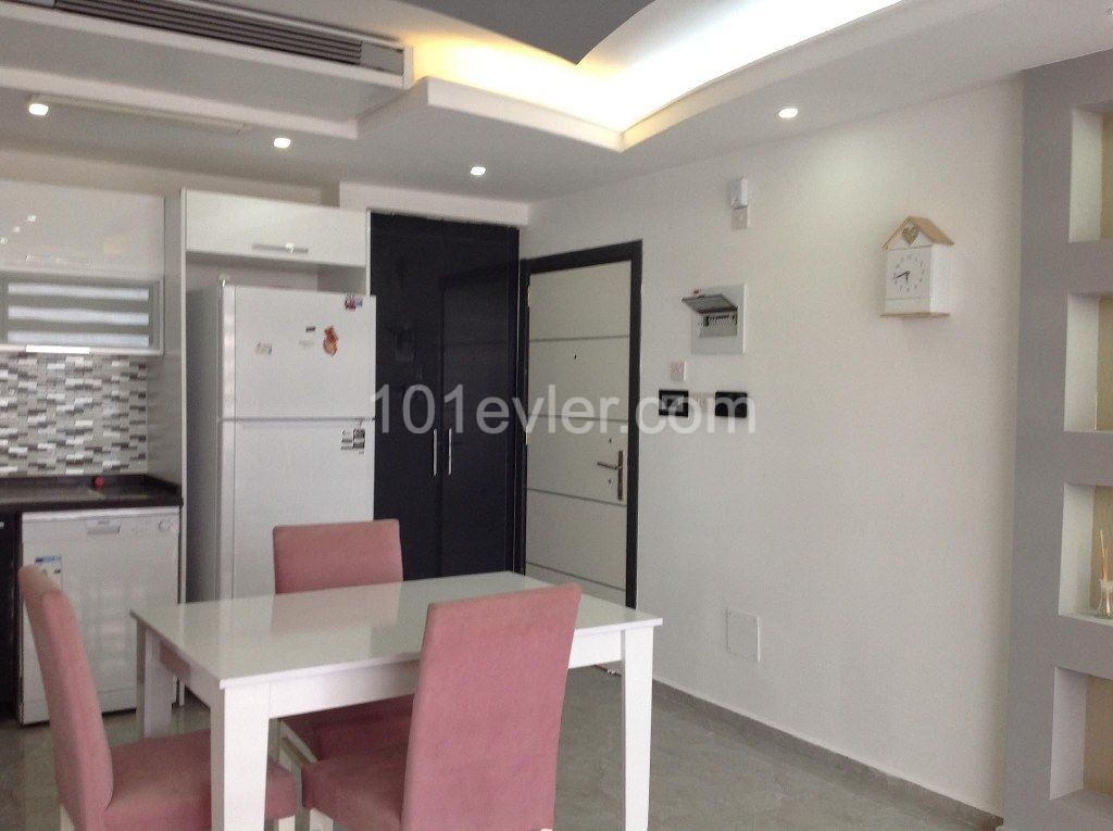 Nice 2 Bedroom Terrace Apartment With Beautifull Sea And Mountain Views Location Lapta Girne (For Rent)