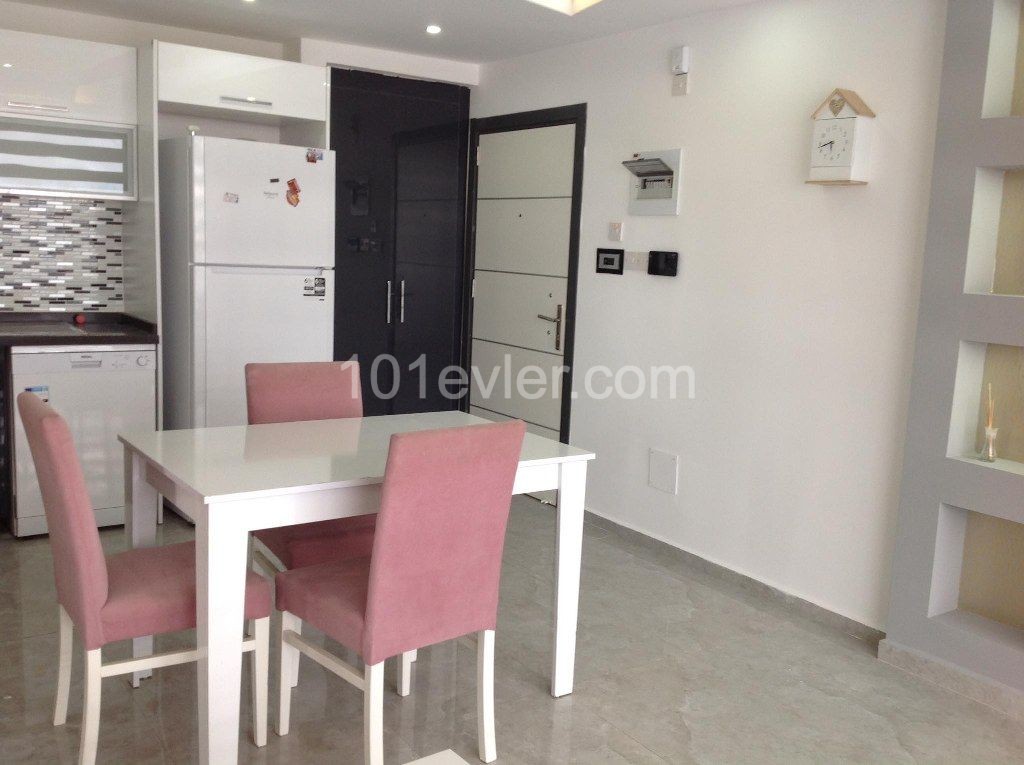 Nice 2 Bedroom Terrace Apartment With Beautifull Sea And Mountain Views Location Lapta Girne (For Rent)