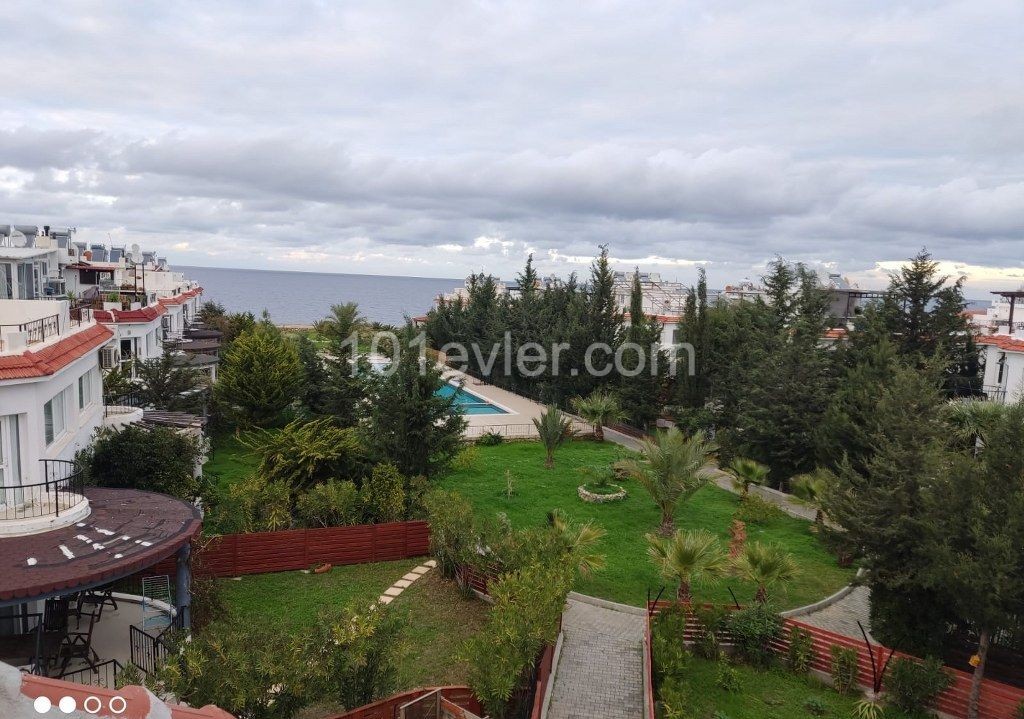 Nice 2 Bedroom Terrace Apartment For Rent Location Lapta Coastal Walkway (Lapta Yuruyus Yolu) Girne (Communal Swimming Pool)