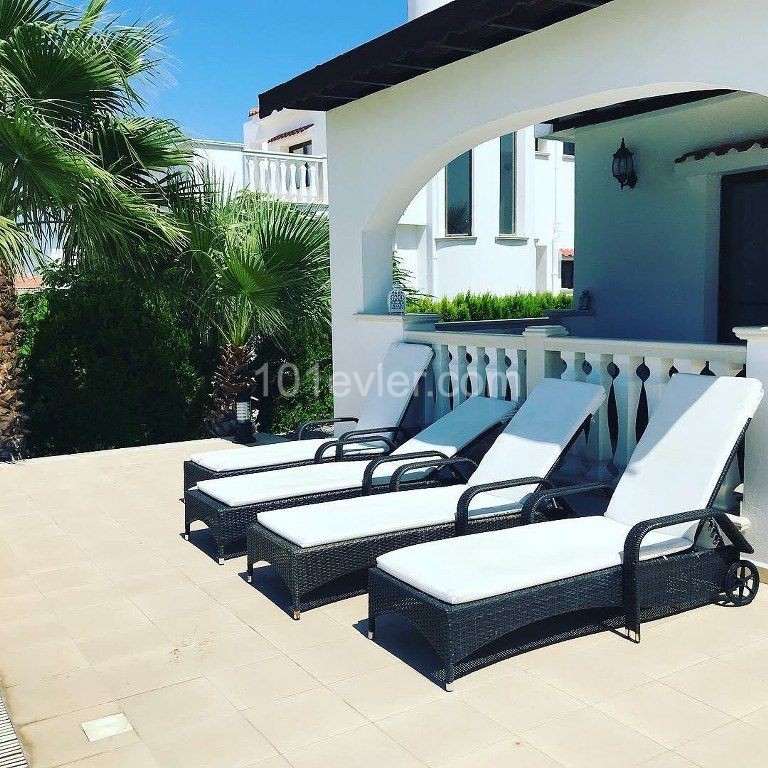 Bright 3 Bedroom Villa For Sale Location Bahceli Girne