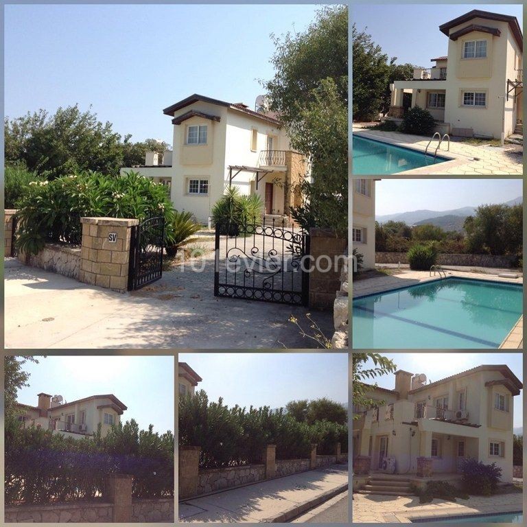 3 Bedroom Villa For Rent Location Alsancak Girne (private swimming pool)