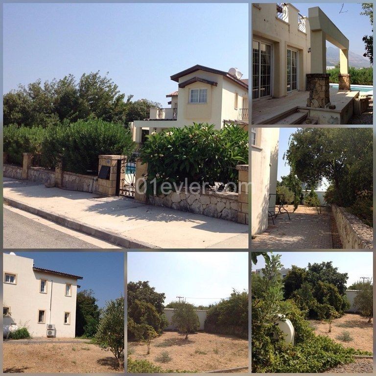 3 Bedroom Villa For Rent Location Alsancak Girne (private swimming pool)