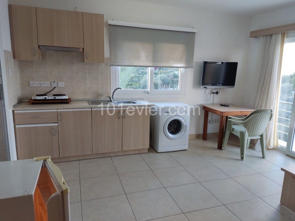 1 Bedroom Studio Apartment For Rent Location Edremit Girne (beautiful sea and mountains views)