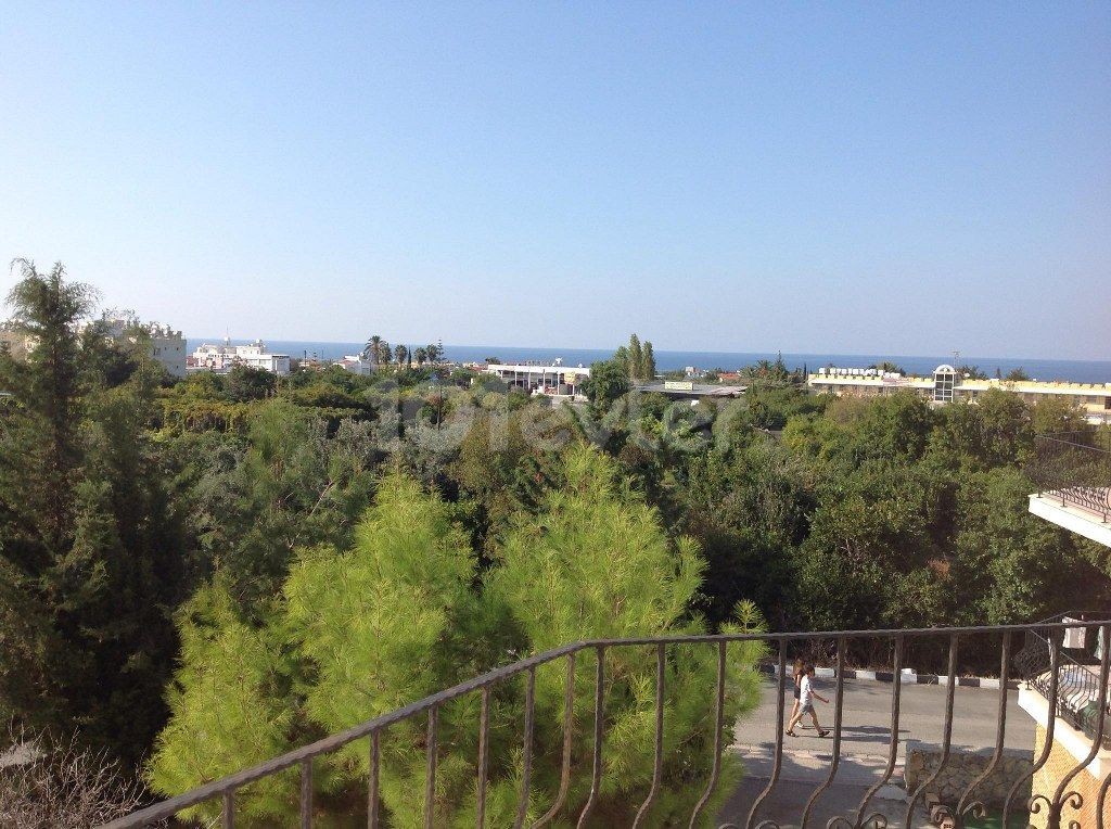 Nice 3 Bedroom Apartment With Beautiful Sea and Mountain Views Location Behind Alsancak Belediya Girne (For Sale)