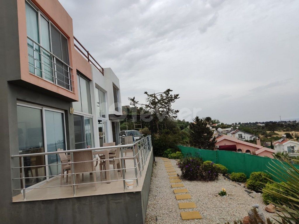 1 Bedroom Semi-Detached House For Sale with Location Karsiyaka Girne (sea and mountain panoramic views) Reduced Price!