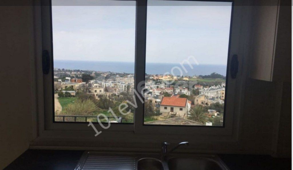 2 Bedroom Apartment For sale with Beautiful Sea and Mountains views Location Lapta Girne (Turkish Title Deeds) (Urgent Sale with very low Final prices) (Acil Satilik Kelepir Daire)