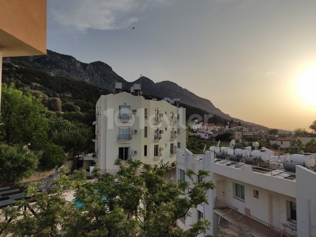 2 Bedroom Apartment For sale with Beautiful Sea and Mountains views Location Lapta Girne (Turkish Title Deeds) (Urgent Sale with very low Final prices) (Acil Satilik Kelepir Daire)