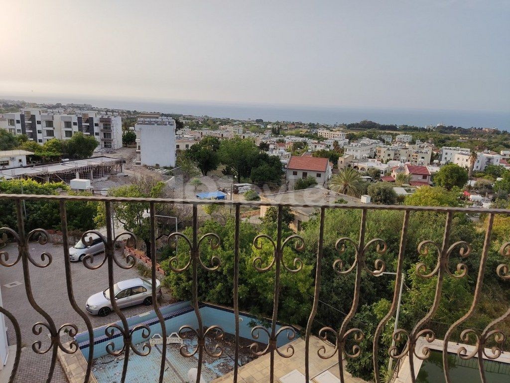 2 Bedroom Apartment For sale with Beautiful Sea and Mountains views Location Lapta Girne (Turkish Title Deeds) (Urgent Sale with very low Final prices) (Acil Satilik Kelepir Daire)