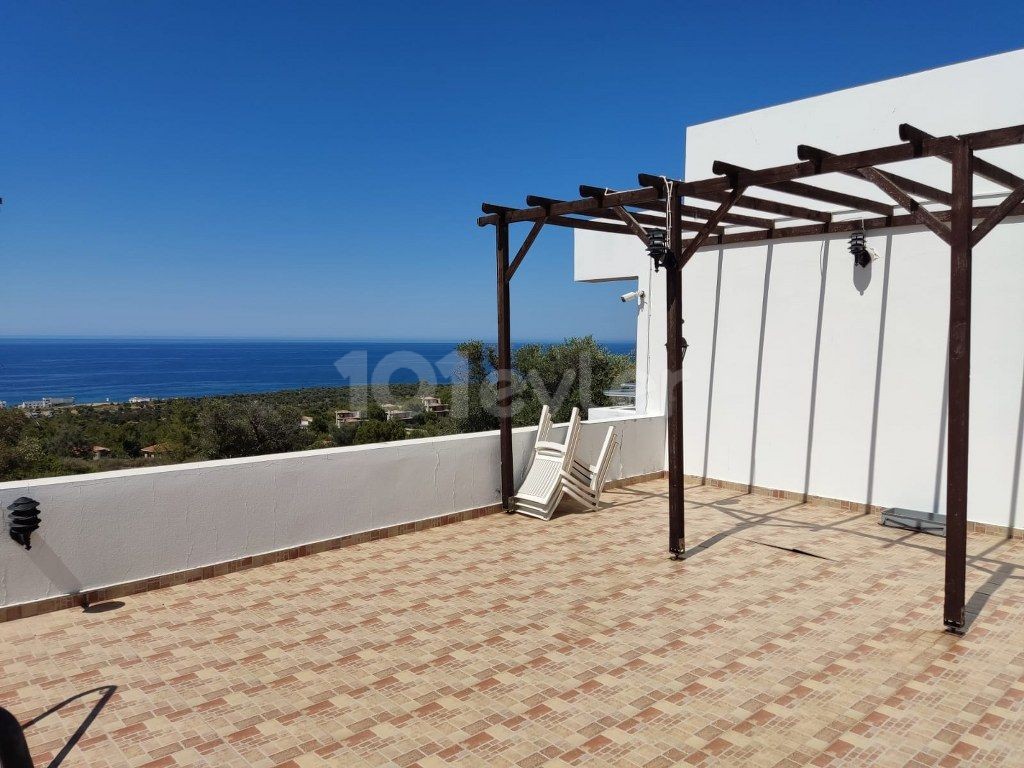 Nice 3 Bedroom Villa Zur Miete ① Beautiful Sea And Mountain Vie ① Location Karaagac Esentepe Kyrenia ** 