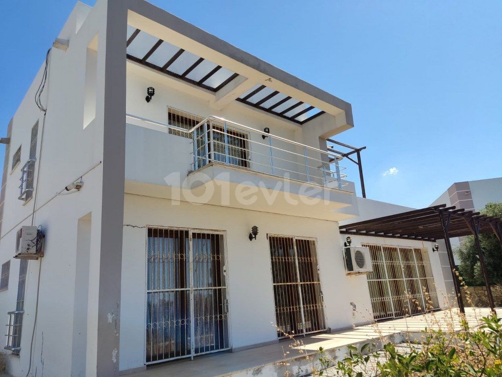 Nice 3 Bedroom Villa For Rent With Beautiful Sea And Mountain Views Location Karaagac Esentepe Girne