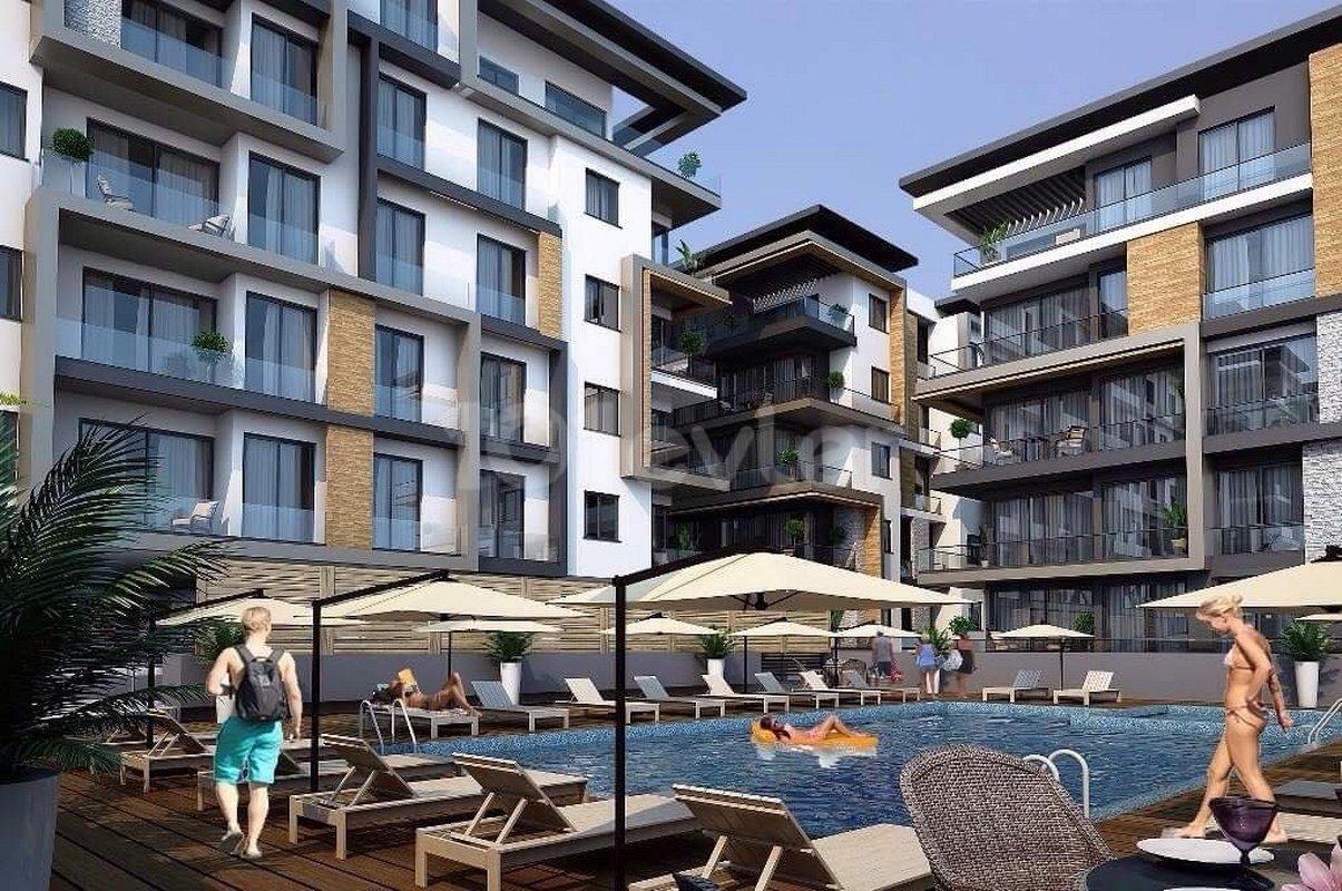 Remarkable 1, 2 Bedroom Apartment / Penthouse And Shops For Sale Location Near ①nesday Market Kyrenia. ** 