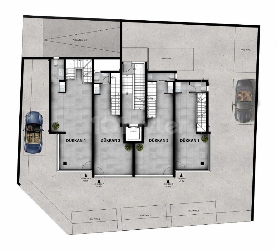 Nice 2 Bedroom Apartment For Sale Location Center Girne