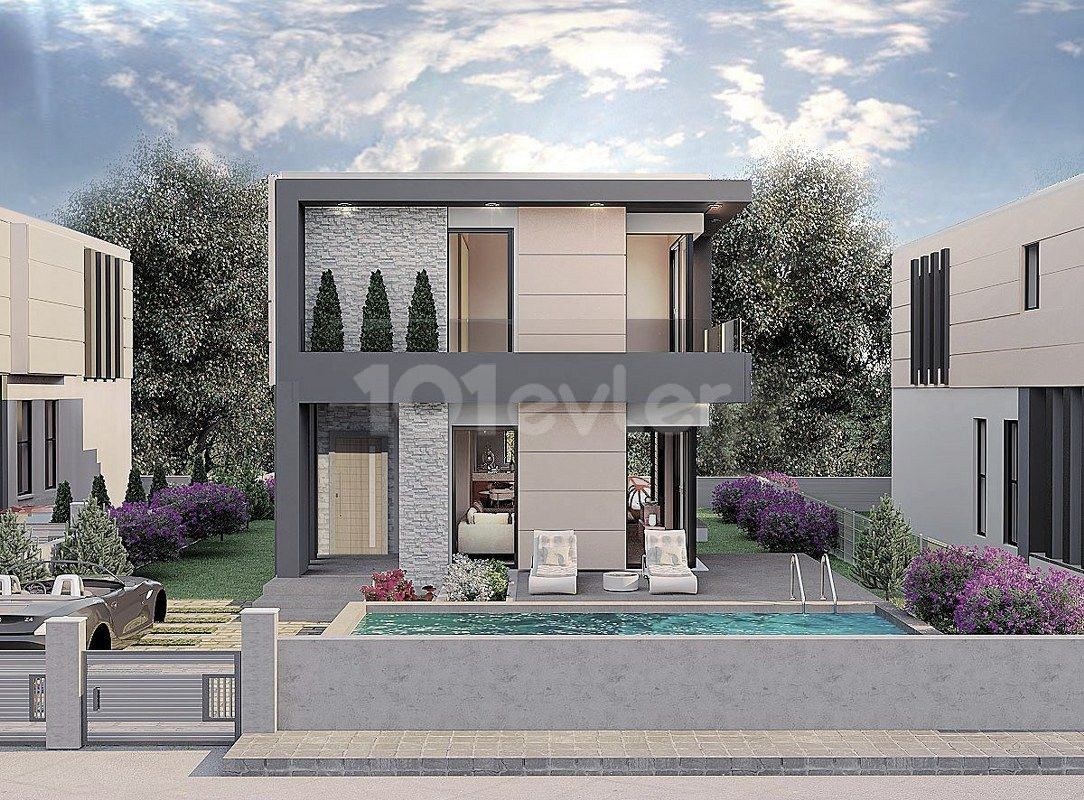 Nice 3 Bedroom Villa For Sale Location Alsancak Girne (private swimming pool)