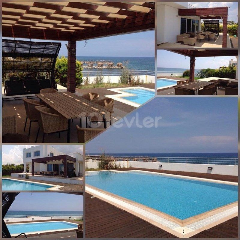 Luxurious 4+1 Beautiful Villa For Holidays Rent Location Catalkoy Girne Live Next to Beach Front and Beautiful Mountain Views