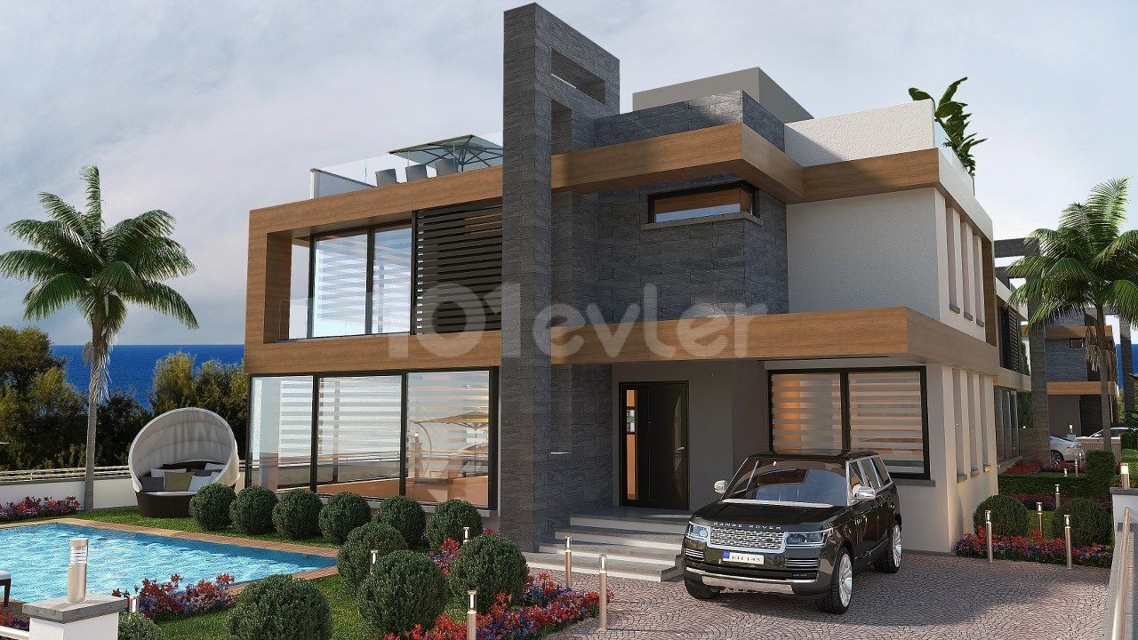 Nice 4 Bedroom Villa For Sale Location Han Villalari Catalkoy Girne