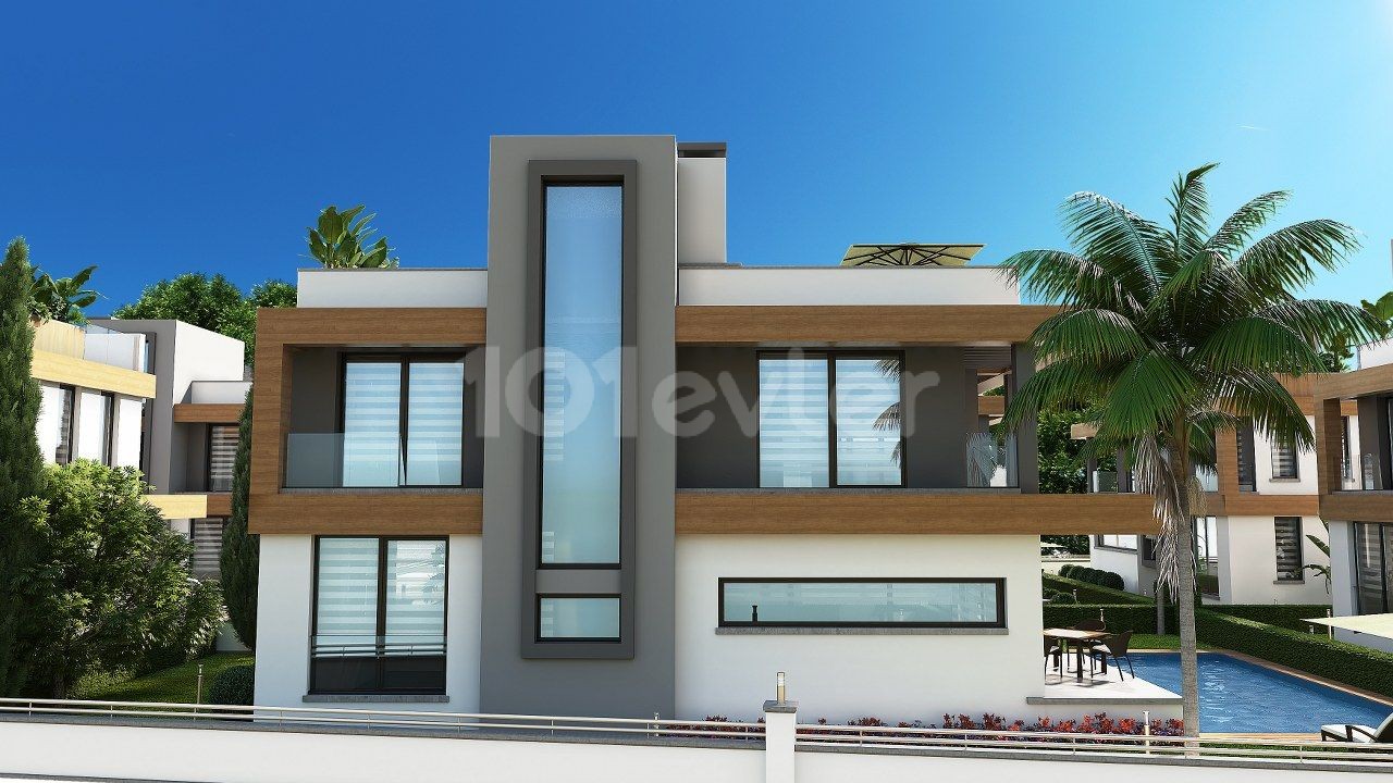 Nice 4 Bedroom Villa For Sale Location Han Villalari Catalkoy Girne