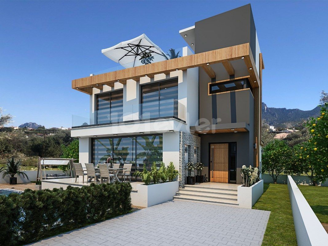 Nice 4 Bedroom Villa For Sale location Karaca Villas Catalkoy Girne