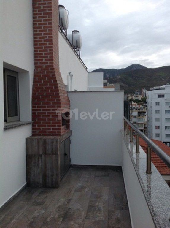 Nice 2 Bedroom Penthouse For Rent Location Behind Lavash Restaurant Girne