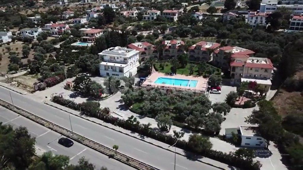 Great Business Opportunity Dream is to run a Highly Successful Apart Hotel with Best Location on the main high way road Edremit Alsancak Girne North Cyprus (For Sale)