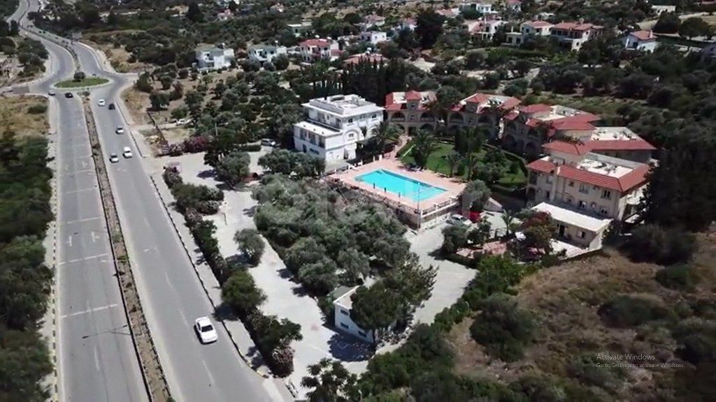 Great Business Opportunity Dream is to run a Highly Successful Apart Hotel with Best Location on the main high way road Edremit Alsancak Girne North Cyprus (For Sale)