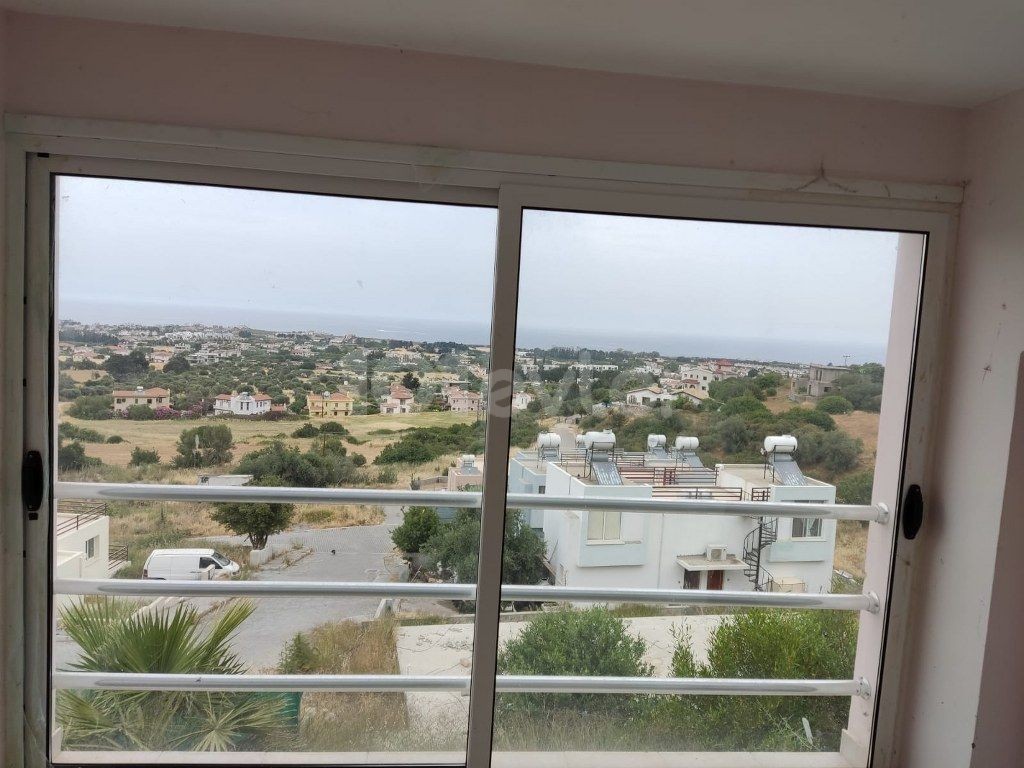 1 Bedroom Semi-Detached House For Sale with Location Karsiyaka Girne (sea and mountain panoramic views) Reduced Price!